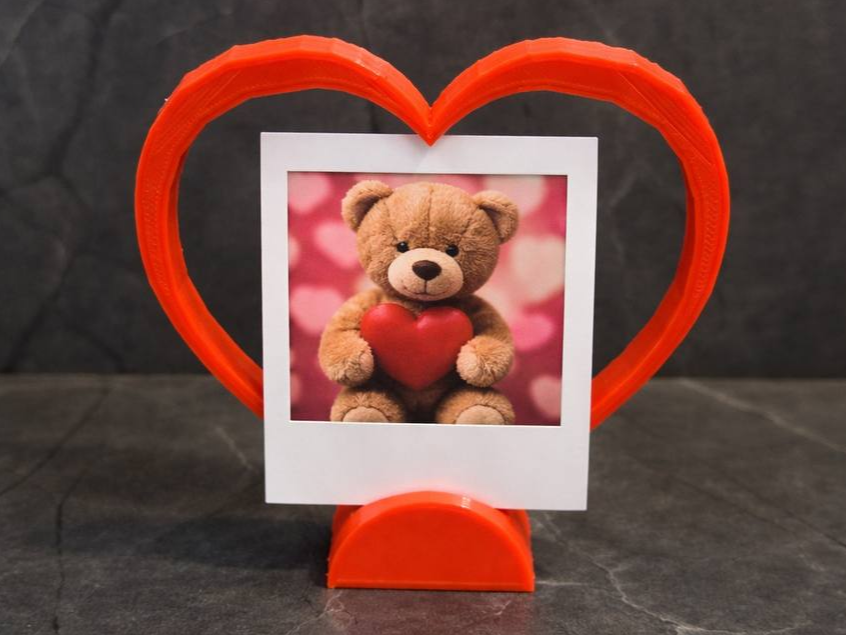 HerzFotoStand -- Geschenkidee