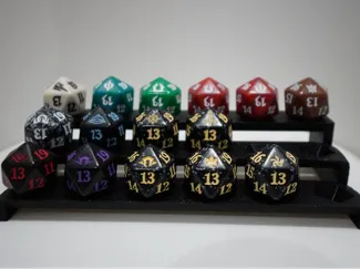 Three Tier D20 Shelf