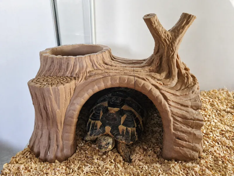 Terrarium Log Hide