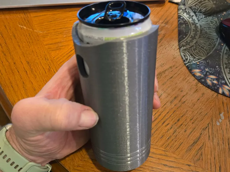12oz slim can piston koozie