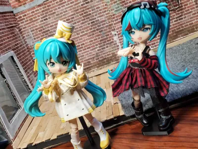 Cradle Stand for Blokees Hatsune Miku 