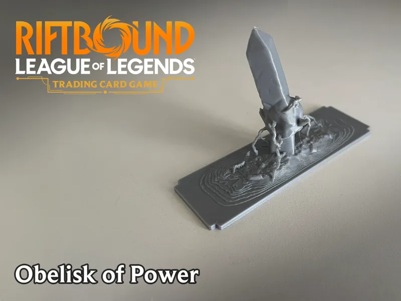 Obelisk of Power - 3D Battlefield for Riftbound