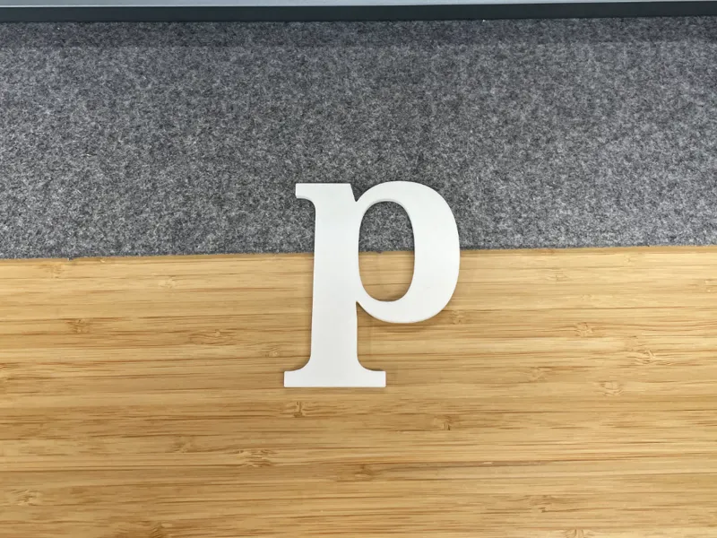 Lower Case p