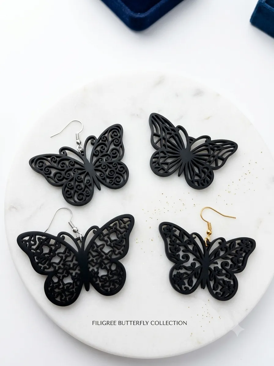 Cute Butterfly Earrings view 2
