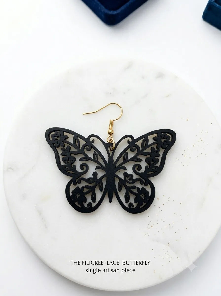 Cute Butterfly Earrings view 3