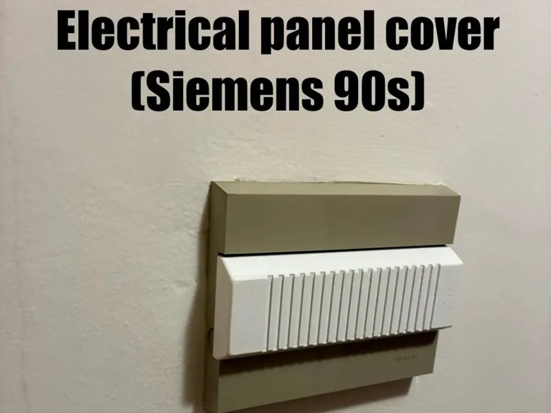 Coperchio quadro elettrico Siemens anni 90