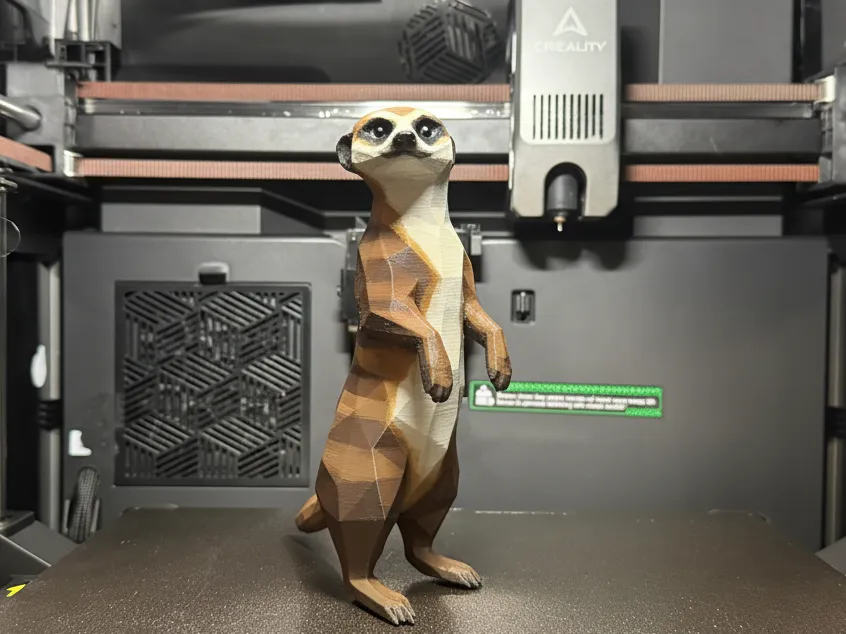 Low Poly Mongoose - Free 3D Print Model - MakerWorld