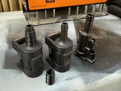 7mm fitting to 10mm pipe adapter TPU