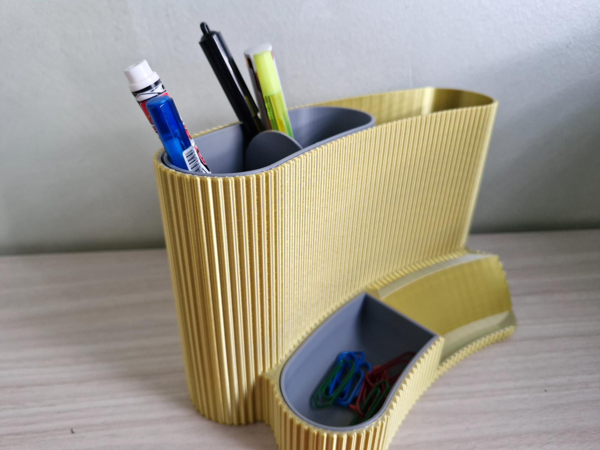 Organizer da scrivania modulare - Design a coste