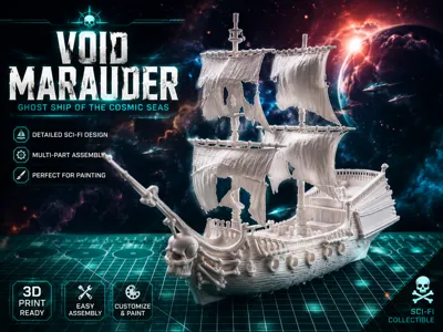 Void Marauder – Ghost Ship of the Cosmic Seas