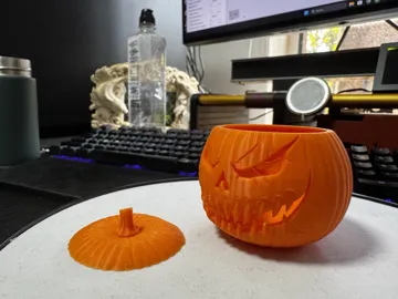 Accesorio de iluminación decorativa: Spooky Jack-O’Lantern Pumpkin–Halloween Decoration — vista de referencia 5