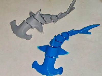 Articulated Hammerhead Shark Toy