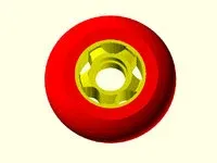 Roue de skate 80 mm — photo 3