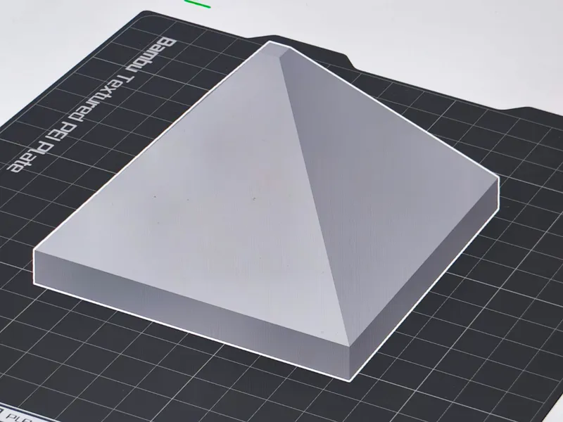 Pole cap 80x80mm - Copertura palo con pendenza