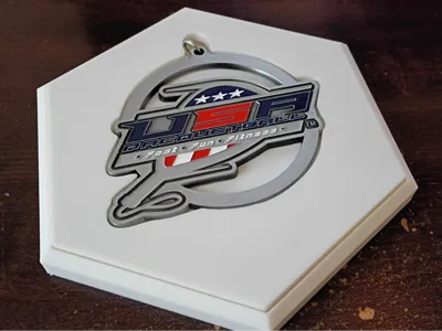 USA Racquetball Medal Display