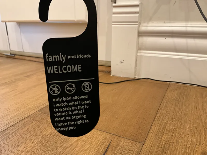 Door sign