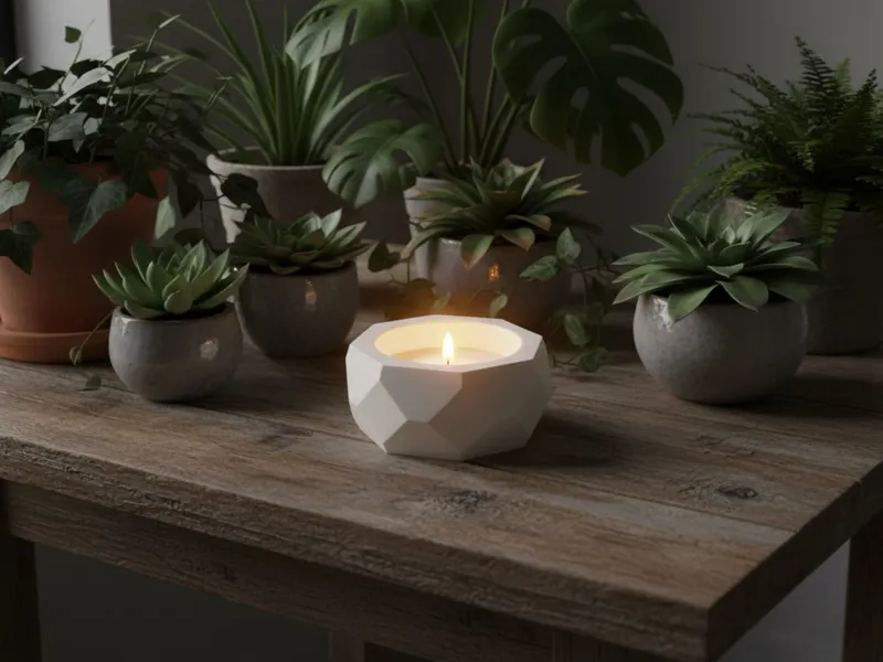 Minimalistic Candle Holder