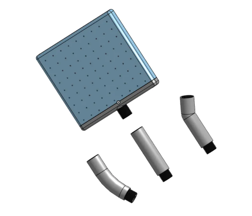 Shower head with 1/2 inch thread by Fanki the Printer MakerWorld