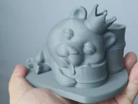 Fast Print, 0.2mm layer, 3 walls, 6% infill, No Supports