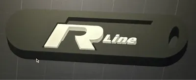 Volkswagen Polo R-Line Keychain