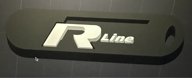 Portachiavi volkswagen polo r-line