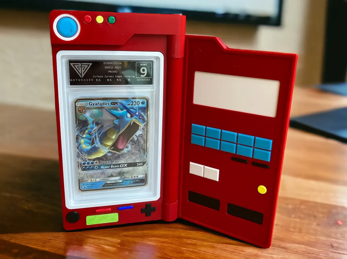 Porte-cartes Pokédex - Pokémon - Modèle d'Impression 3D Gratuit - MakerWorld