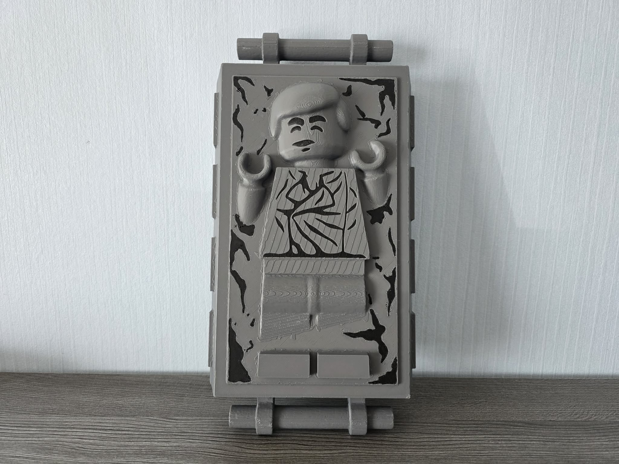 3Dプリント カーボン凍結されたハン・ソロ *スターウォーズ * 500