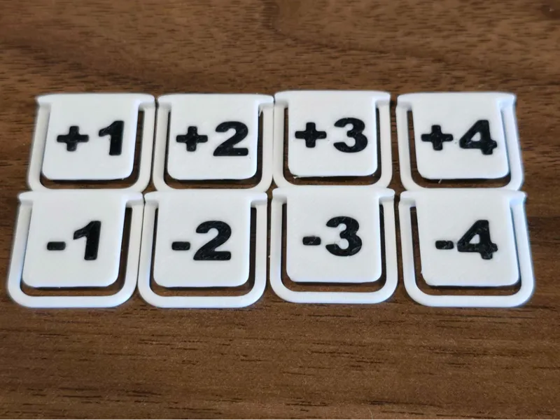 One Piece TCG Cost Counters – Slide-On Design