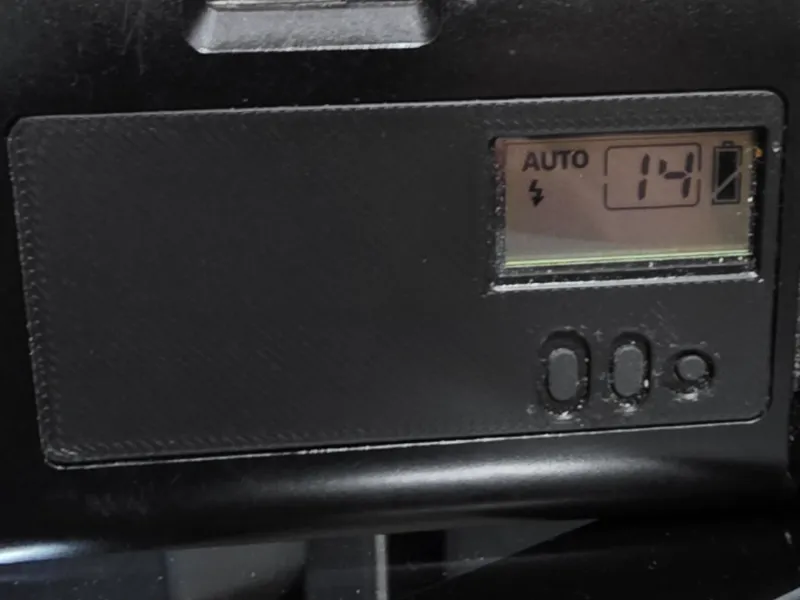 Konica Big Mini BM-302 back cover bezel
