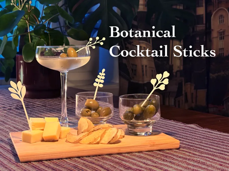 Botanical Cocktail & Charcuterie Sticks