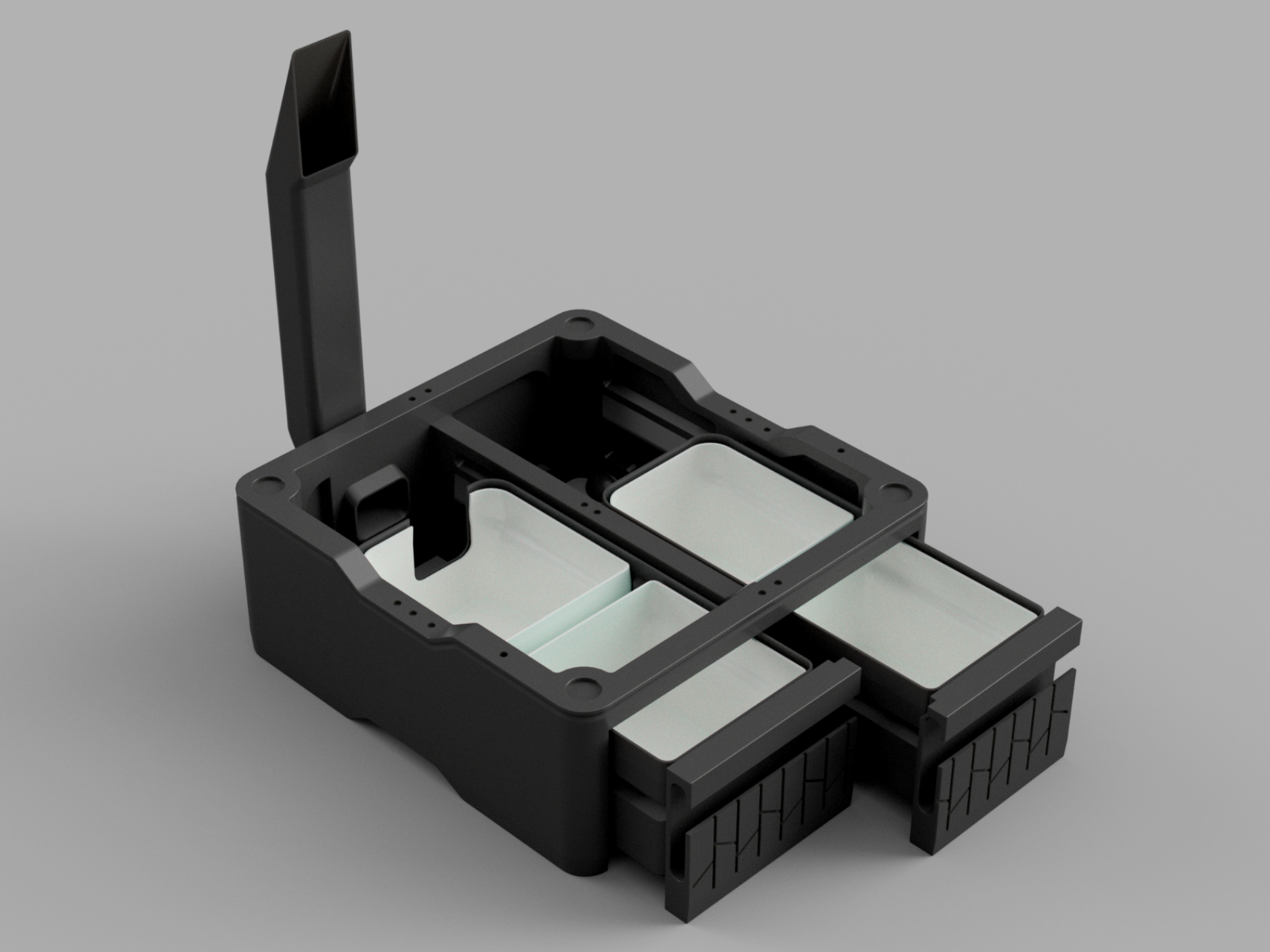 Miniatura 1 do modelo 3D H2系列 废料收纳底座 H2C/H2D/H2S