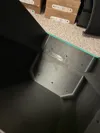 Drawers and handles with mounting holes