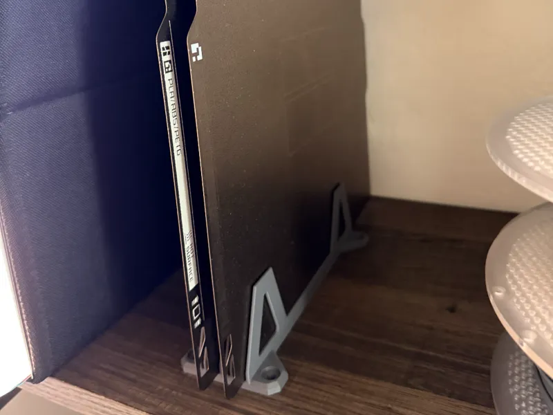 Build Plate Holder (Holds up to 9 Plates)