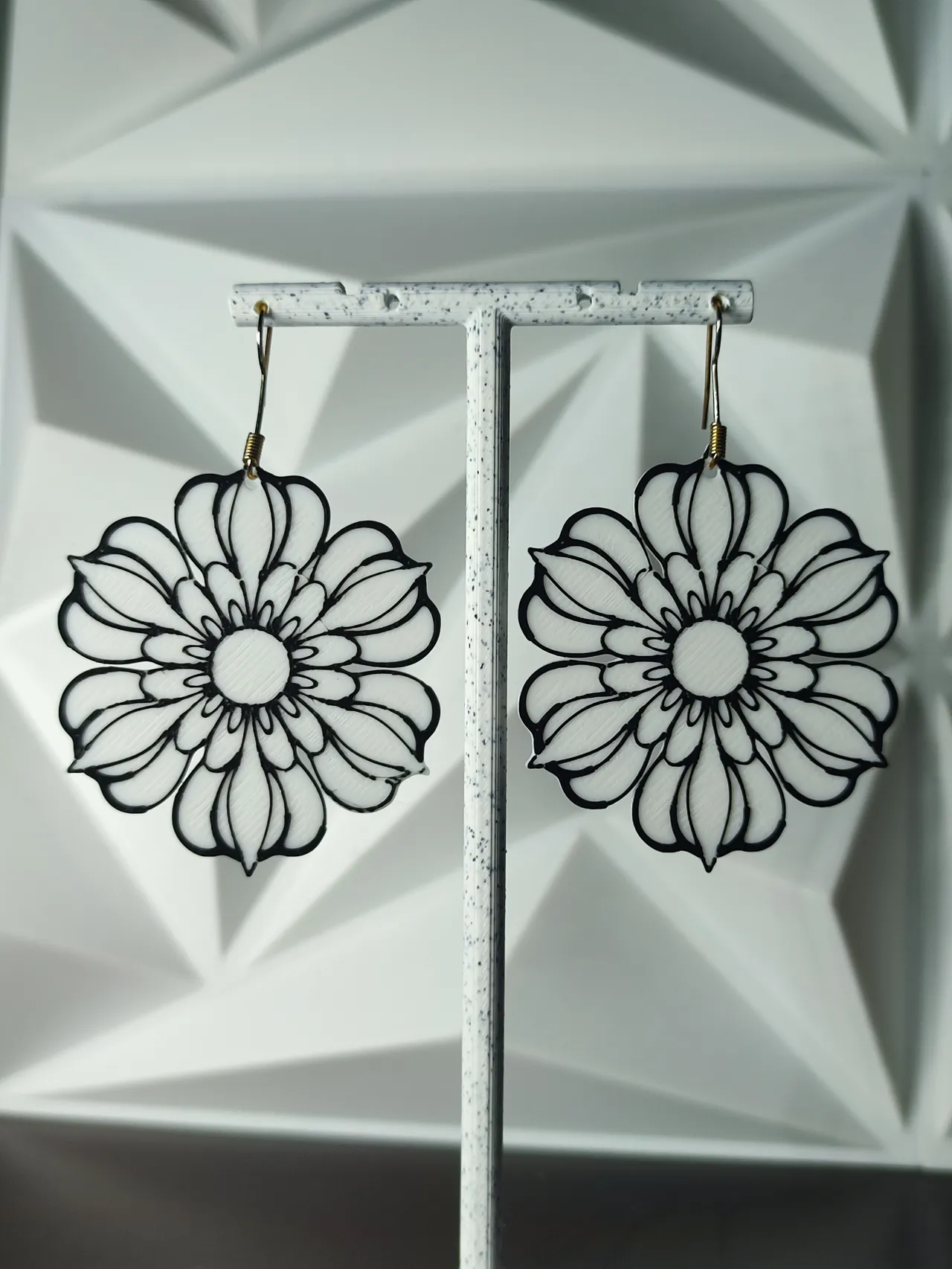 Aretes Loto Nácar view 3