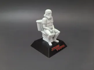 Storm Pooper Statuette