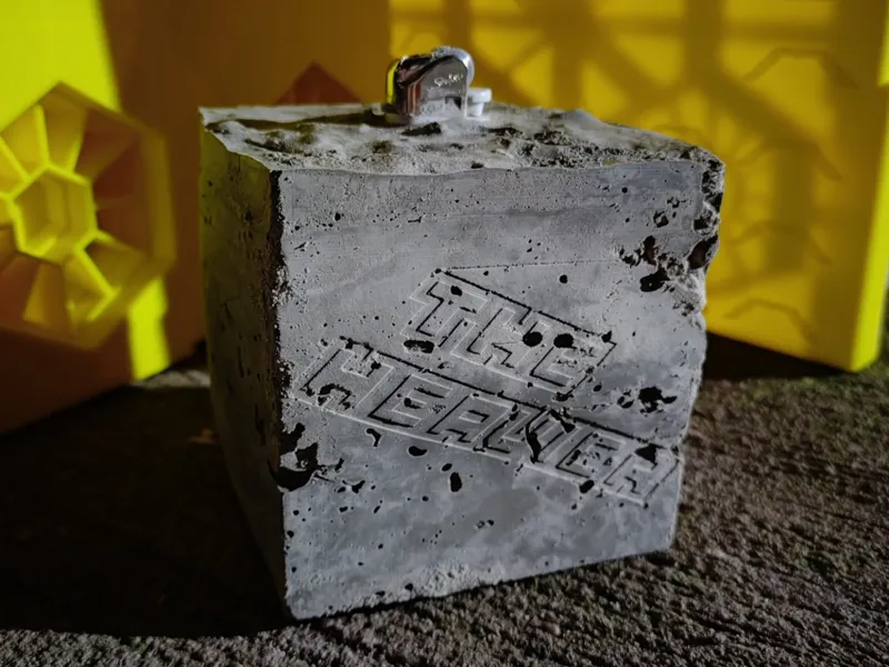"The Heavier" Concrete Mold