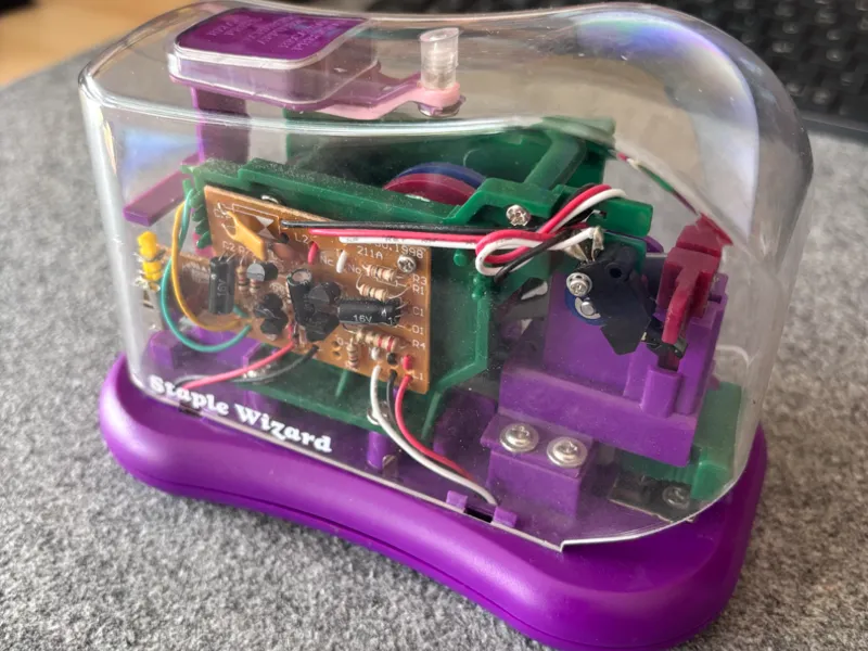 Staple Wizard Reload Button Repair