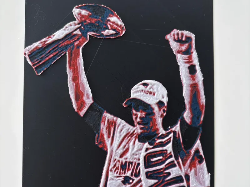 Tom Brady – “Back on Top: 2014 Champions” Hueforge