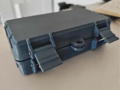 357 Magnum Rugged Ammo box with eyelet for lock