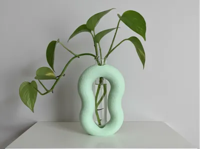 Wavy Test Tube Vase