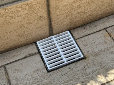 Rectangular drain grate - Customizable