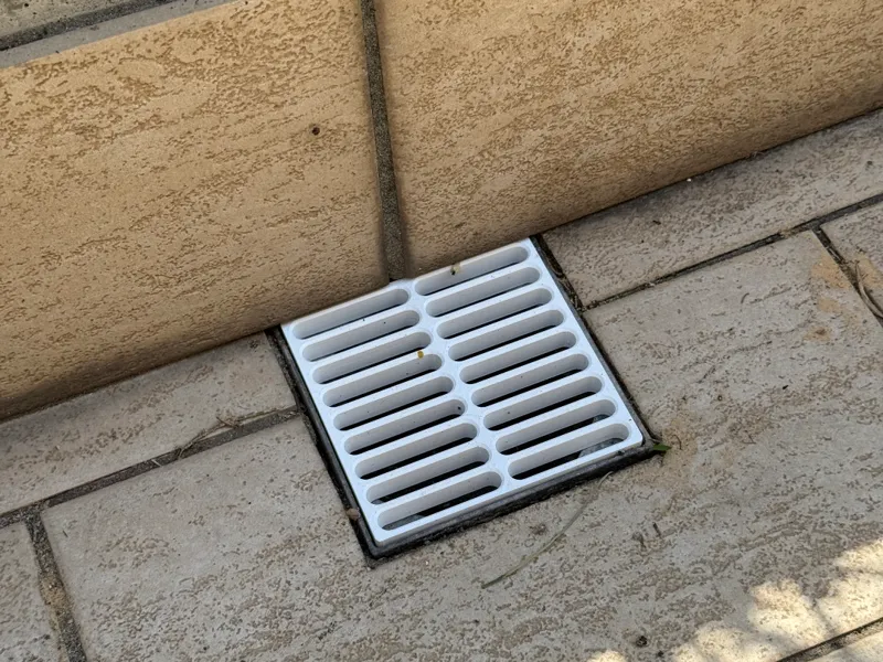 Rectangular drain grate - Customizable