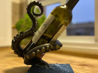 botellero de mesa tentáculo