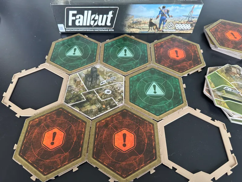HexLock – Modular Grid for Fallout Board Game