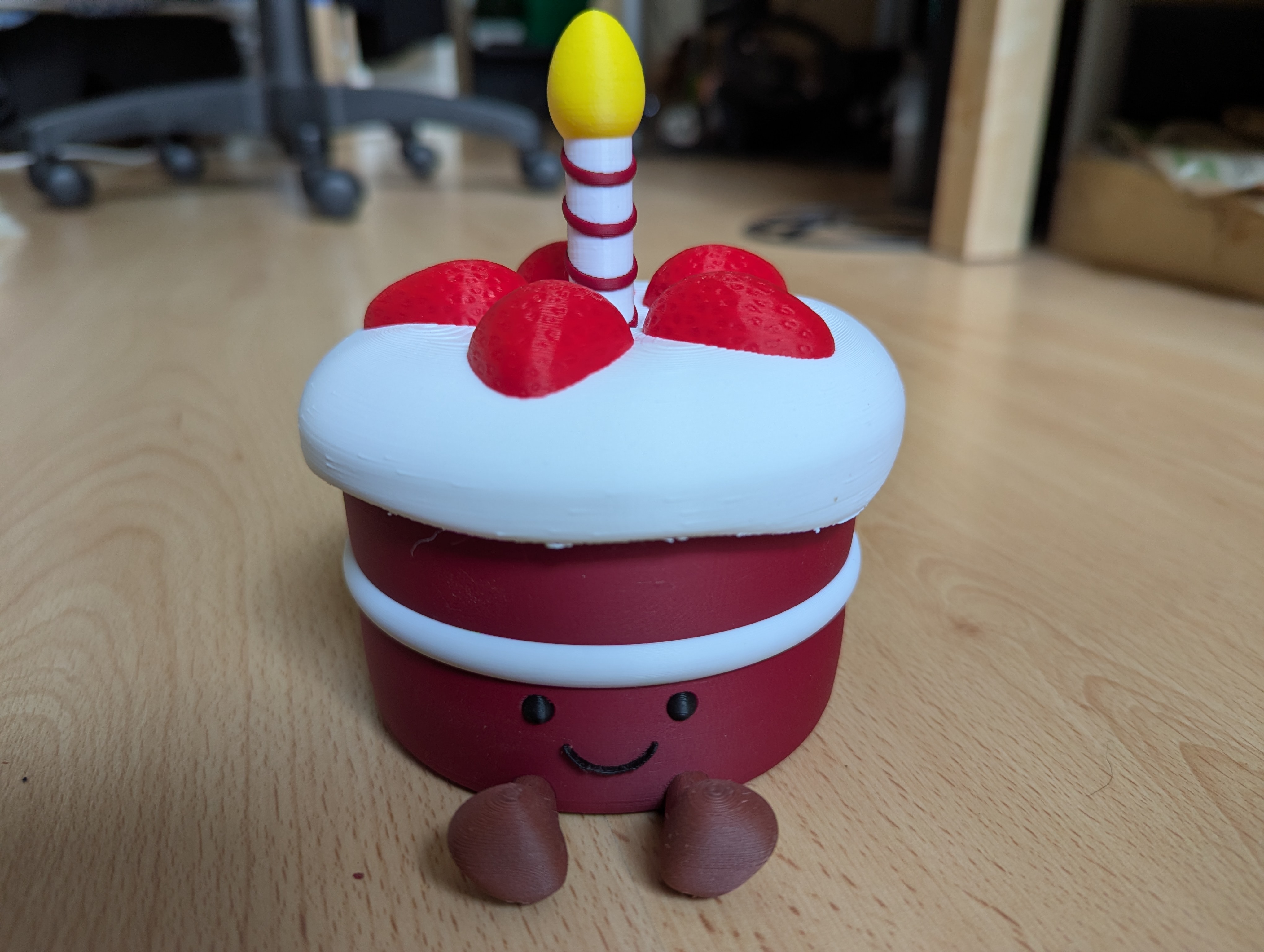 Miniatura 7 do modelo 3D jellycat蛋糕