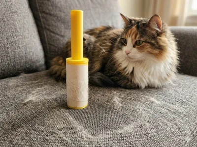 Reusable Pet Hair Remover. Pet Hair Roller