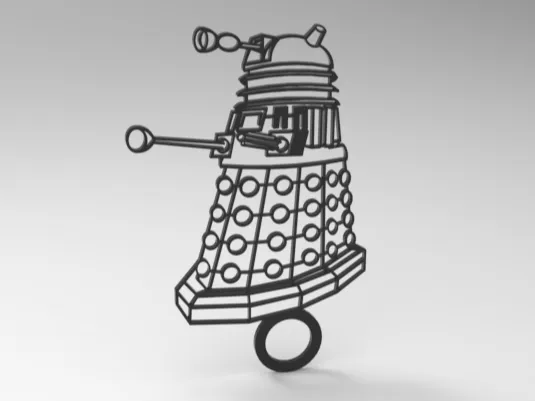 Dalek Coffee Stencil- Exterminate Boring Mornings!
