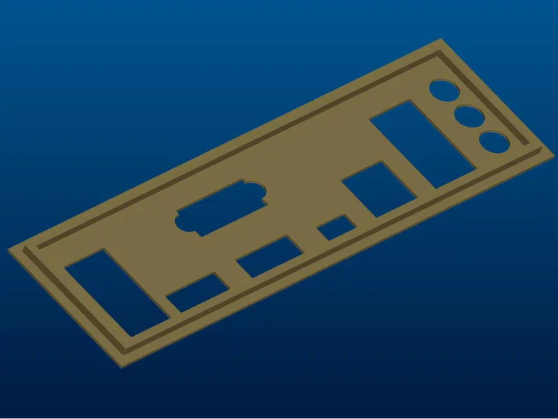 I/O Shield for ASUS B560-Plus