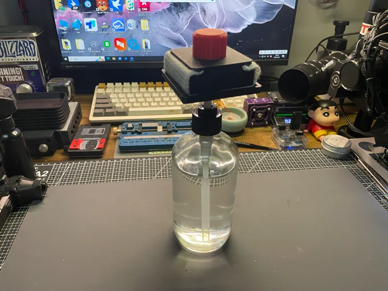 打印板 PEI板 清洁工具 酒精按压瓶转接头