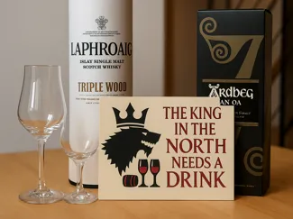 HUEFORGE „The King in the North Needs a Drink“